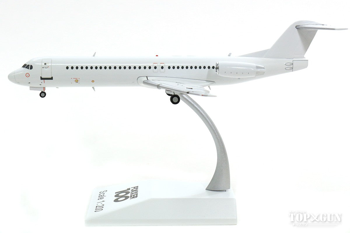 Fokker 100 White / No airline paint (stand included) 1/200 [BK1039]