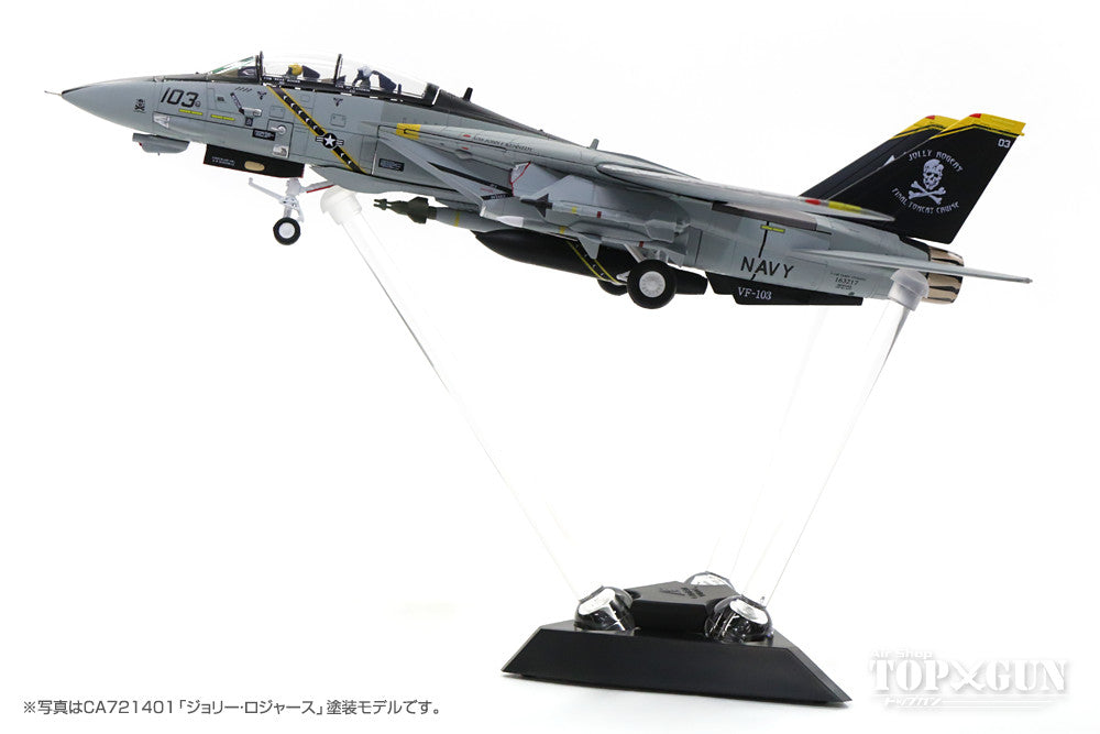 F-14B US Navy 103rd Fighter Squadron "Jolly Rogers" final flight 2004 #103 1/72 [CA721401]