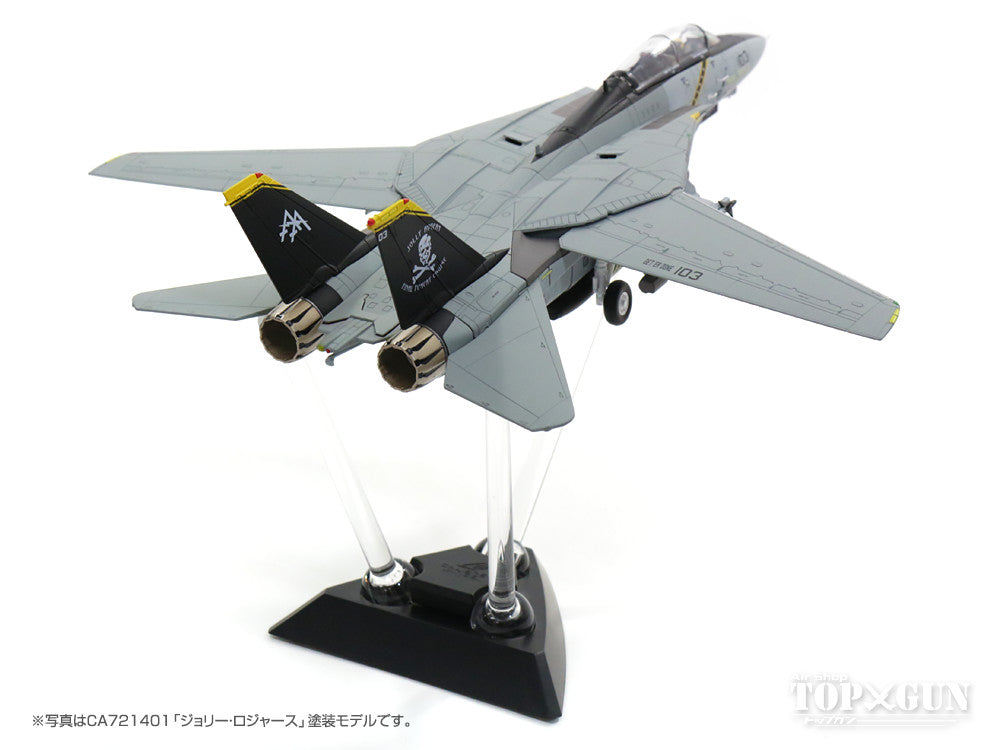 F-14B US Navy 103rd Fighter Squadron "Jolly Rogers" final flight 2004 #103 1/72 [CA721401]