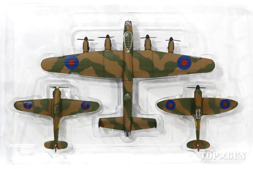 Battle of Britain 75th Anniversary Royal Air Force Memorial Flight 3-Plane Set (Hurricane/Spitfire/Lancaster) *Non-scale [CC99399]