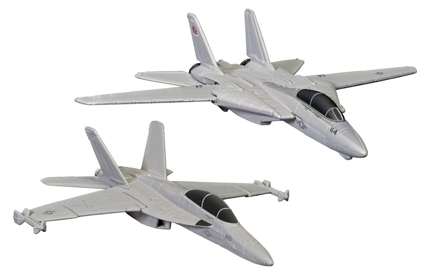 マーヴェリック＆グース F-14トムキャット(トップガン 1986) ＆Rooster’s  F/A-18 ホーネット(トップガン マーヴェリック 2020) 2機セット ノンスケール [CS90682]