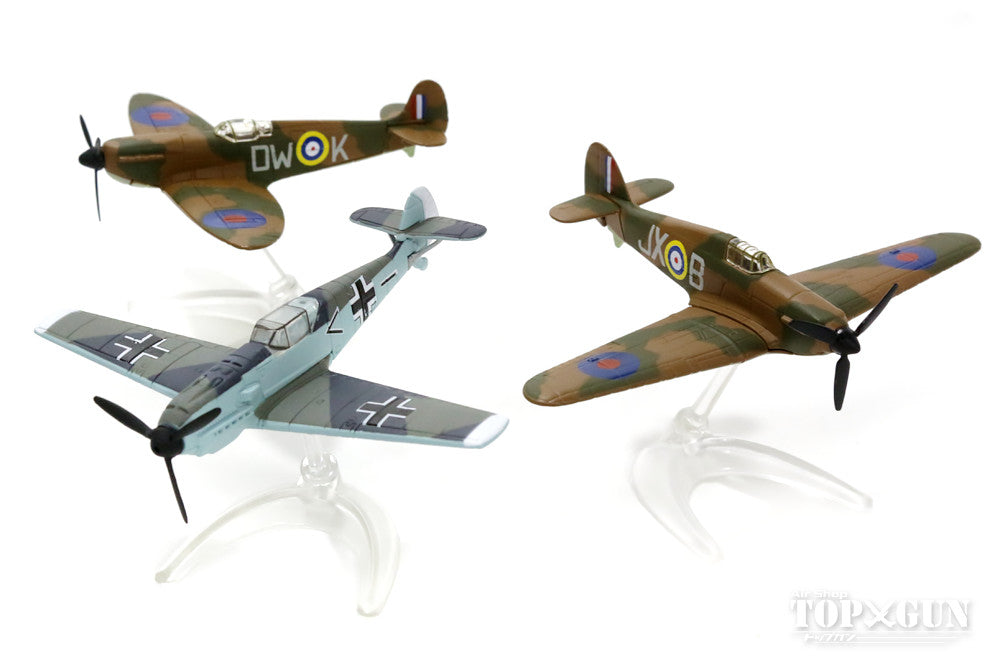 Battle of Britain 75th Anniversary Set of 3 Fighter Planes (Hurricane/Spitfire/Bf109) *Non-scale [CS90691]