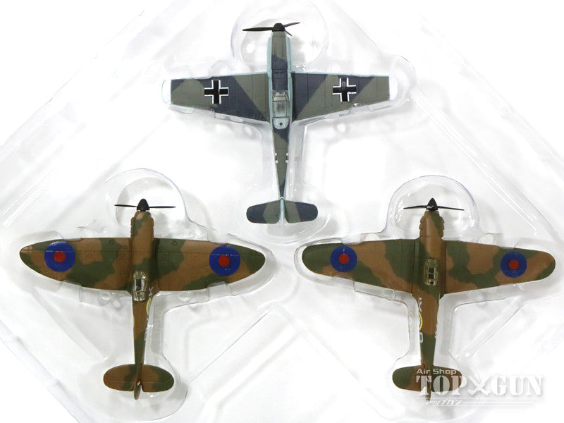 Battle of Britain 75th Anniversary Set of 3 Fighter Planes (Hurricane/Spitfire/Bf109) *Non-scale [CS90691]