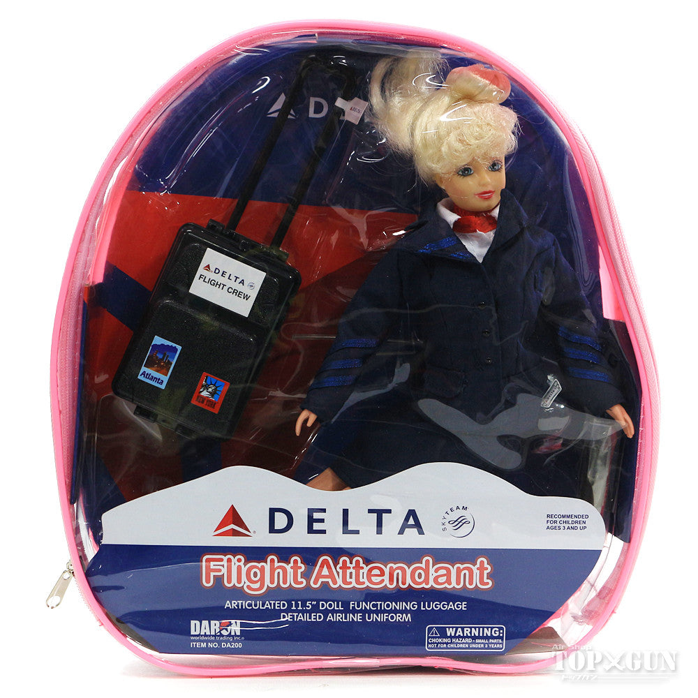 Flight Attendant Doll Delta Airlines [DA200]