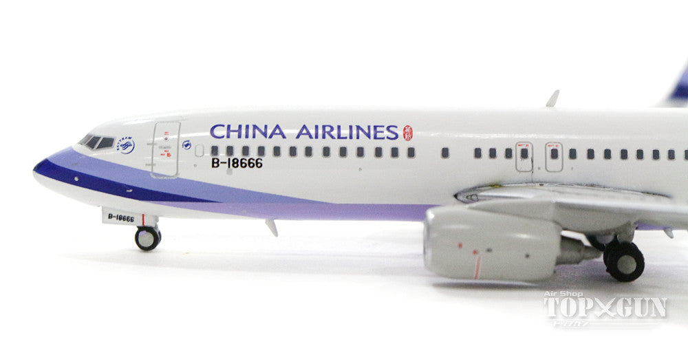 JC Wings 737-800 チャイナエアライン(中華航空) B-18666 1/400 [DACAL666]
