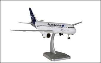 A320 Lufthansa Airlines "SAY YES TO EUROPE" (landing gear and stand included) 1/200 *Assembly required, plastic [DLH017]