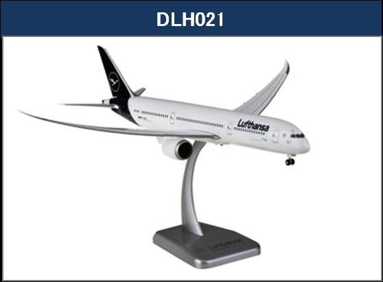 787-9 Lufthansa (with landing gear and stand) 1/200 [DLH021]