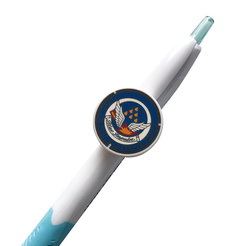 Local manhole ballpoint pen Japan Air Self-Defense Force Matsushima Base Blue Impulse [E7017]