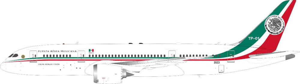 787-8 Mexican Air Force Government Aircraft 2010s TP-01 1/200 [EAVMEX]