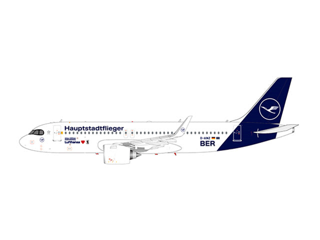 A320neo ルフトハンザドイツ航空 特別塗装「Hauptstadtflieger」 D-AINZ 1/200 [EW232N004]