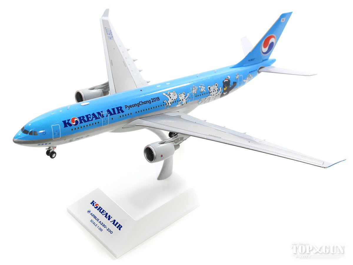 A330-200 Korean Air HL8227 "Pyeong Chang 2018" (stand included) 1/200 [EW2332001]