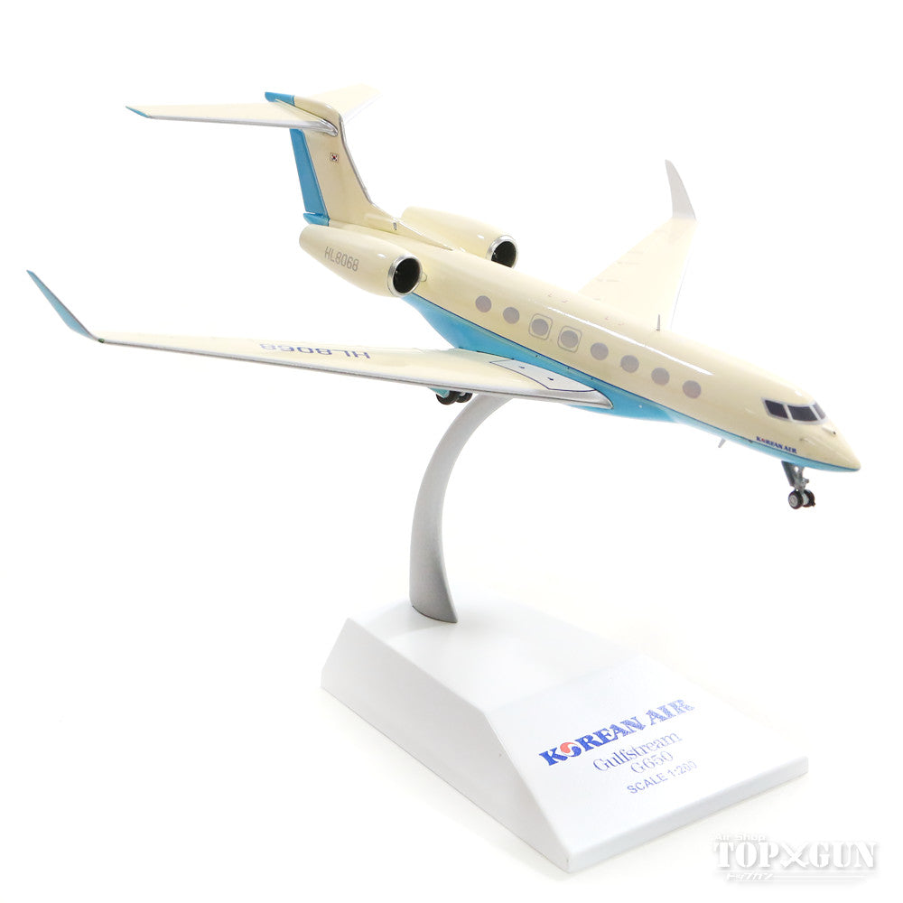 Gulfstream G650ER Korean Air HL8068 (stand included) 1/200 *Made of metal [EW2G65001]