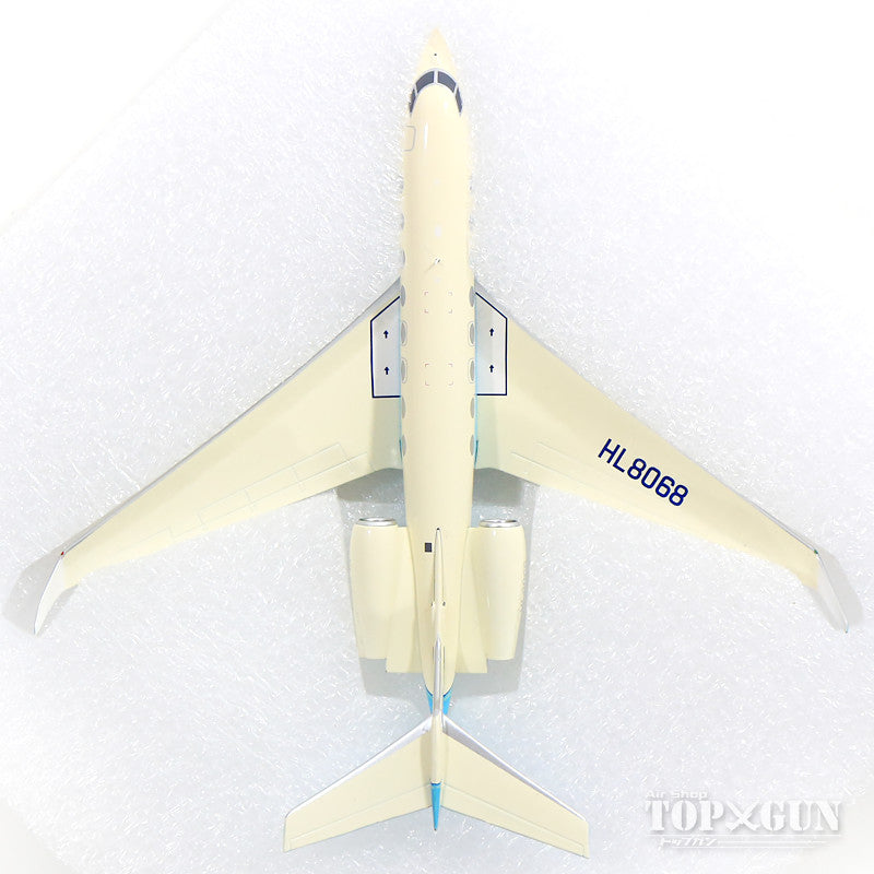 湾流 G650ER 大韩航空 HL8068（含支架）1/200 *金属制成 [EW2G65001]