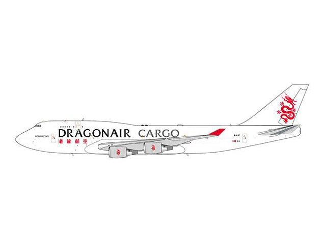 747-400BCF (modified cargo type) Dragonair Cargo (flaps down fixed) B-KAF 1/400 [EW4744010A]