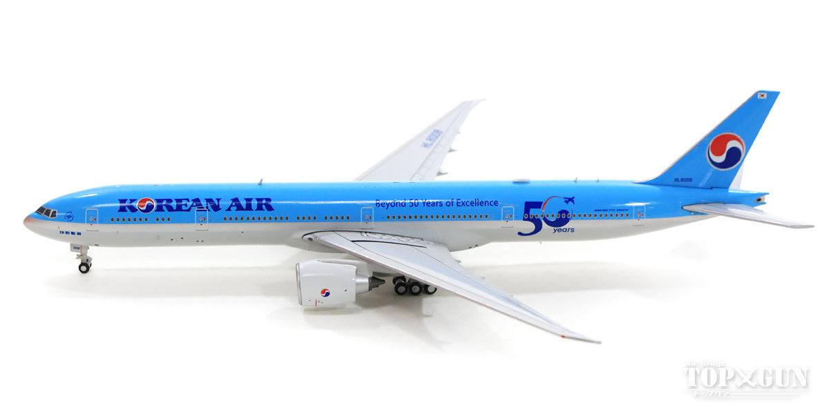 777-300ER Korean Air Special Paint "Beyond 50 Years of Excellence" HL8008 With Antenna 1/400 [EW477W002]