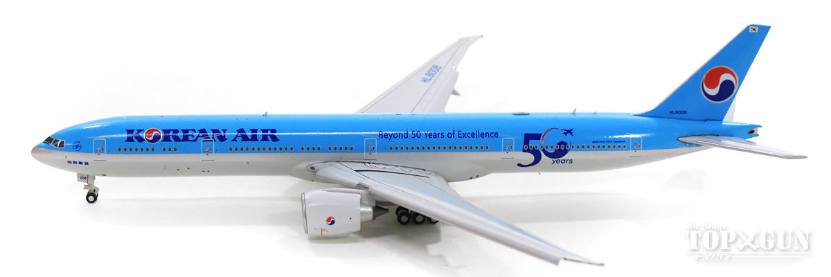 777-300ER Korean Air Beyond 50 Years of Excellence *Flaps down With Antenna 1/400 [EW477W002A]