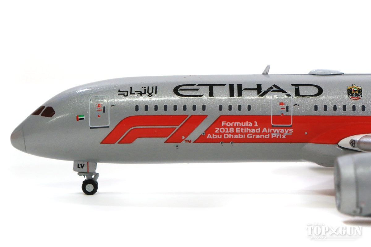 787-9 Etihad Airways Special Paint "Formula 1 2018" with Antenna A6-BLV 1/400 [EW4789002]