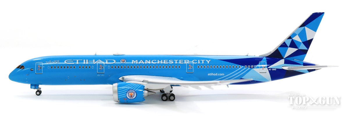 787-9 Etihad Airways Special Livery "Manchester City" *Flaps down A6-BND 1/400 [EW4789011A]