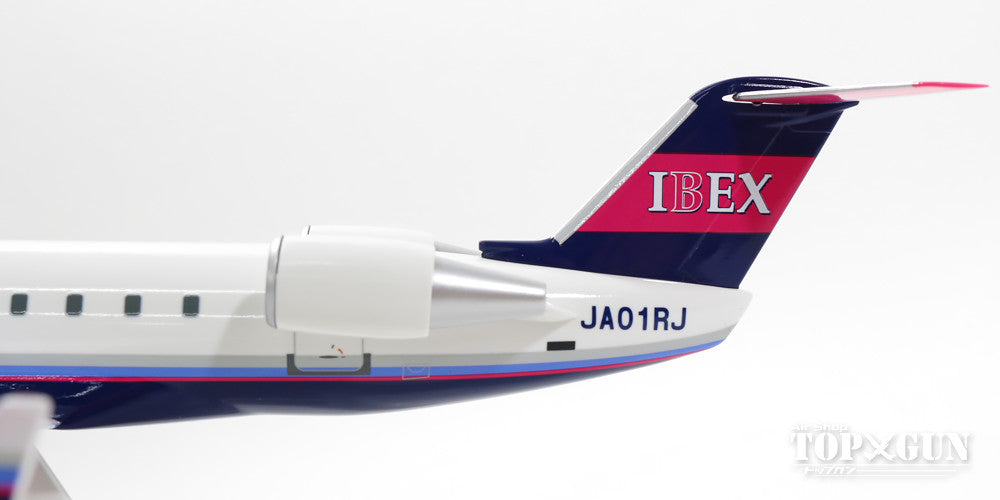 CRJ-100 IBEX アイベックス・エアラインズ （ギアなし・スタンド専用）JA01RJ 1/100 ※プラ製 [FW10001]