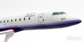 CRJ-100 IBEX アイベックス・エアラインズ （ギアなし・スタンド専用） JA02RJ 1/100 ※プラ製  [FW10002]