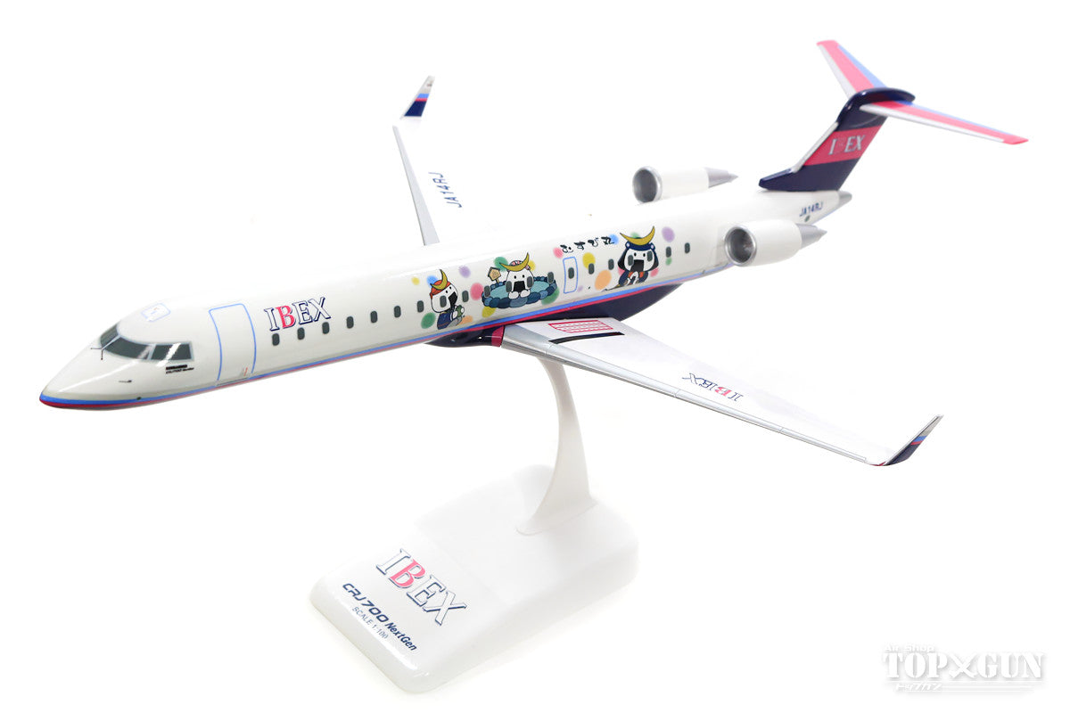 CRJ-700NextGen IBEX Airlines Special Paint "Musubimaru" (No Gear, Stand Only) JA14RJ 1/100 *Plastic [FW10007]