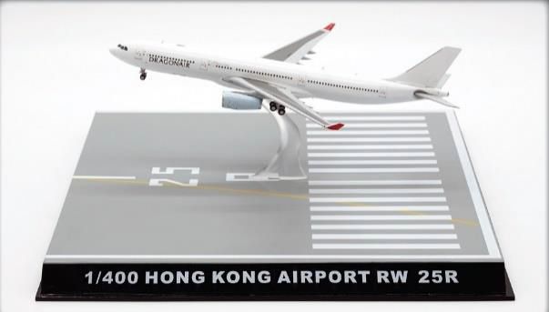 【予約商品】香港国際空港 滑走路 25R ディスプレイケース 1/400 [FWDP-SC-4036]