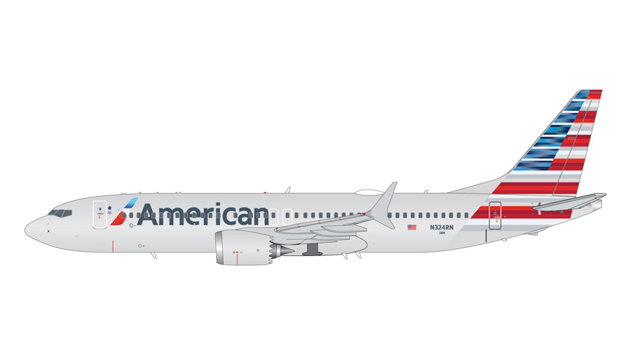 737 MAX 8 American Airlines N324RN 1/200 [G2AAL1004]