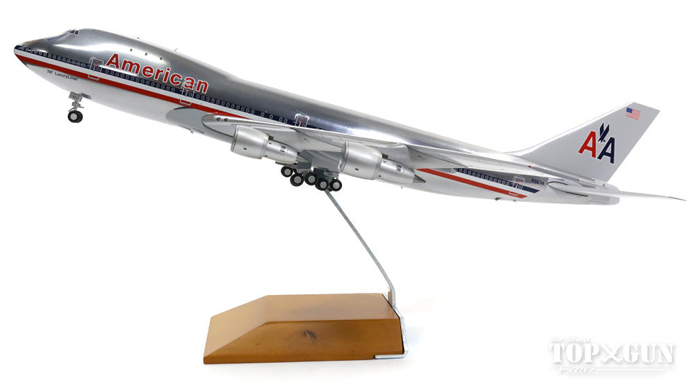 747-100 American Airlines 1970s Polished Finish "Luxury Liner" N9674 1/200 *Made of metal [G2AAL623]