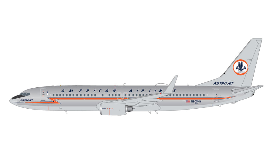 737-800w アメリカン航空 特別塗装「50年代アストロジェット復刻レトロ」 ポリッシュ仕上 N905NN 1/200 [G2AAL990]