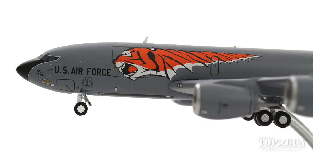 KC-135R, United States Air Force, 108th Air Refueling Wing, 141st Air Refueling Squadron, Special Paint "Tiger" #62-3508 1/200 *Made of metal [G2AFO698]