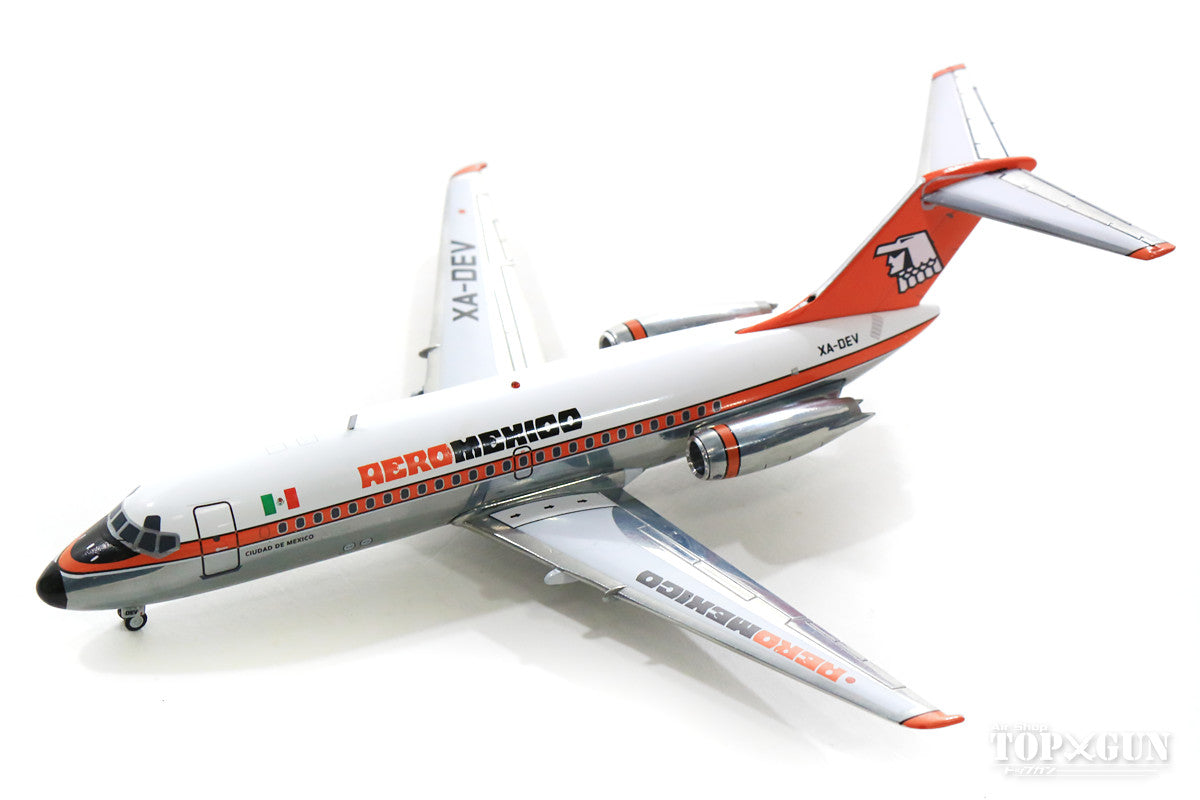 DC-9-15 Aeromexico Polished Finish circa 1974 XA-DEV 1/200 *Made of metal [G2AMX315]