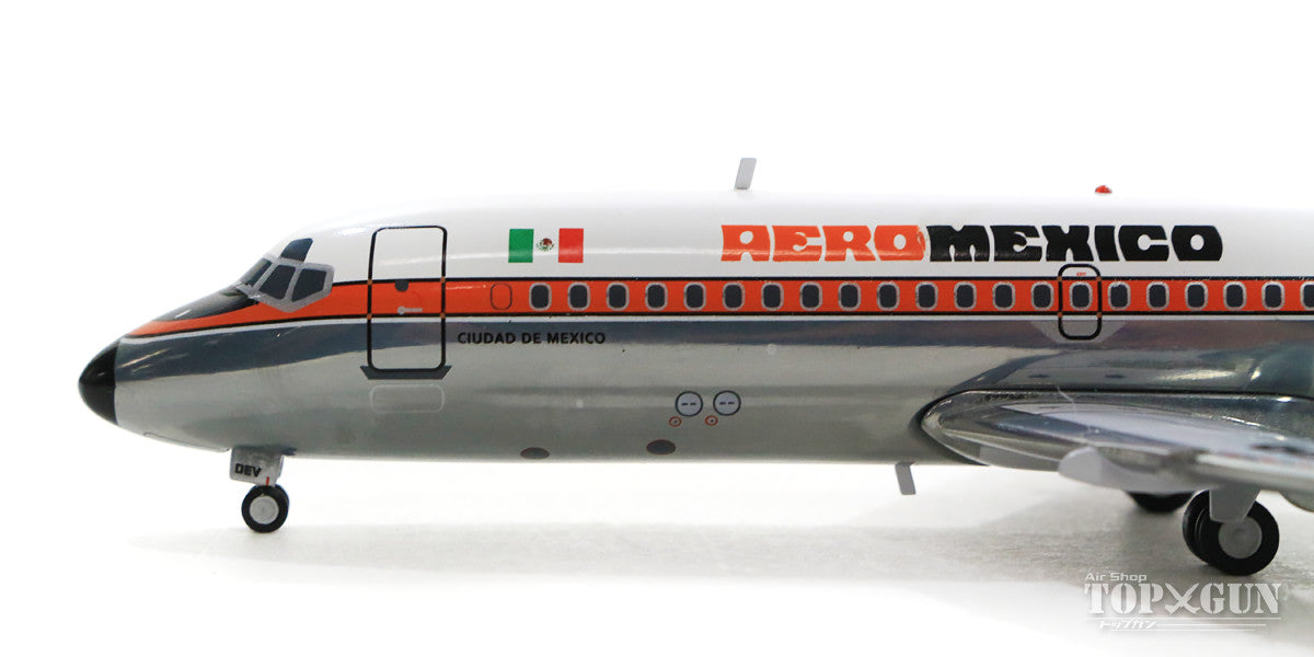 DC-9-15 Aeromexico Polished Finish circa 1974 XA-DEV 1/200 *Made of metal [G2AMX315]