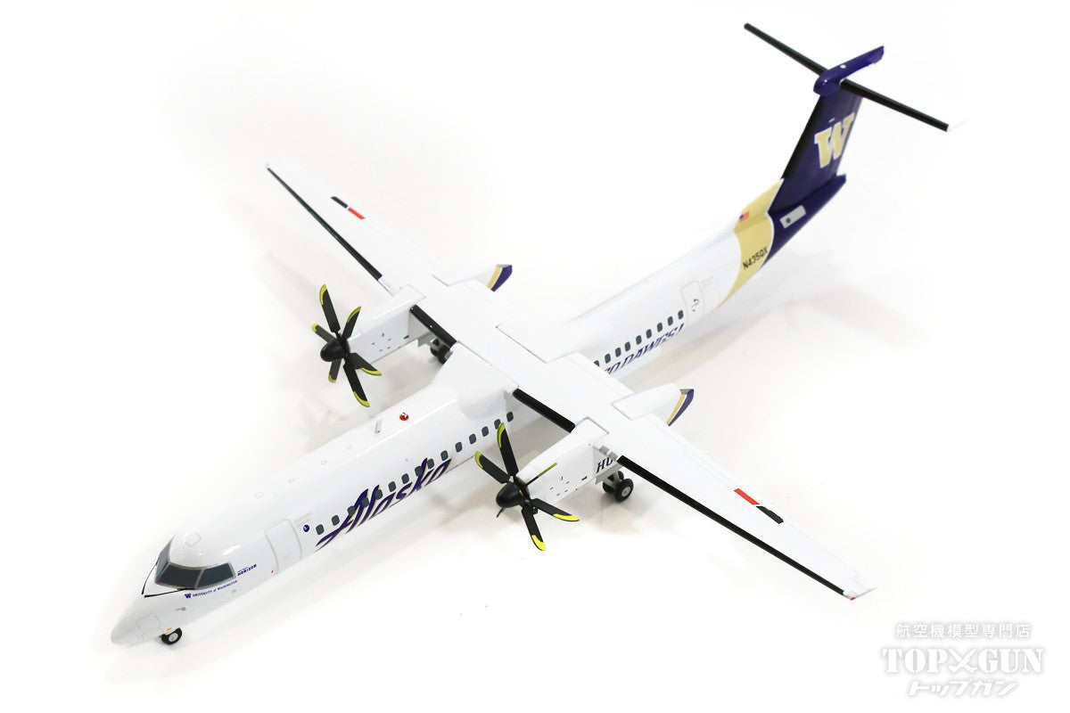 DHC8-Q400 Alaska Airlines Special Paint "Washington Huskies" N435QX 1/200 [G2ASA1017]