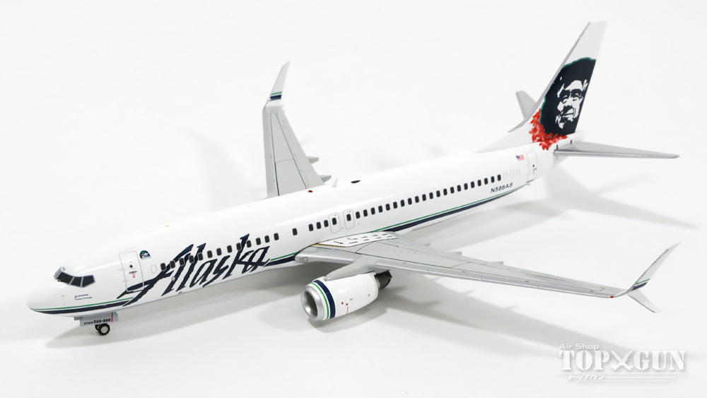 737-800sw Alaska Airlines Scimitar winglet N586AS 1/200 *New mold, made of metal [G2ASA462]