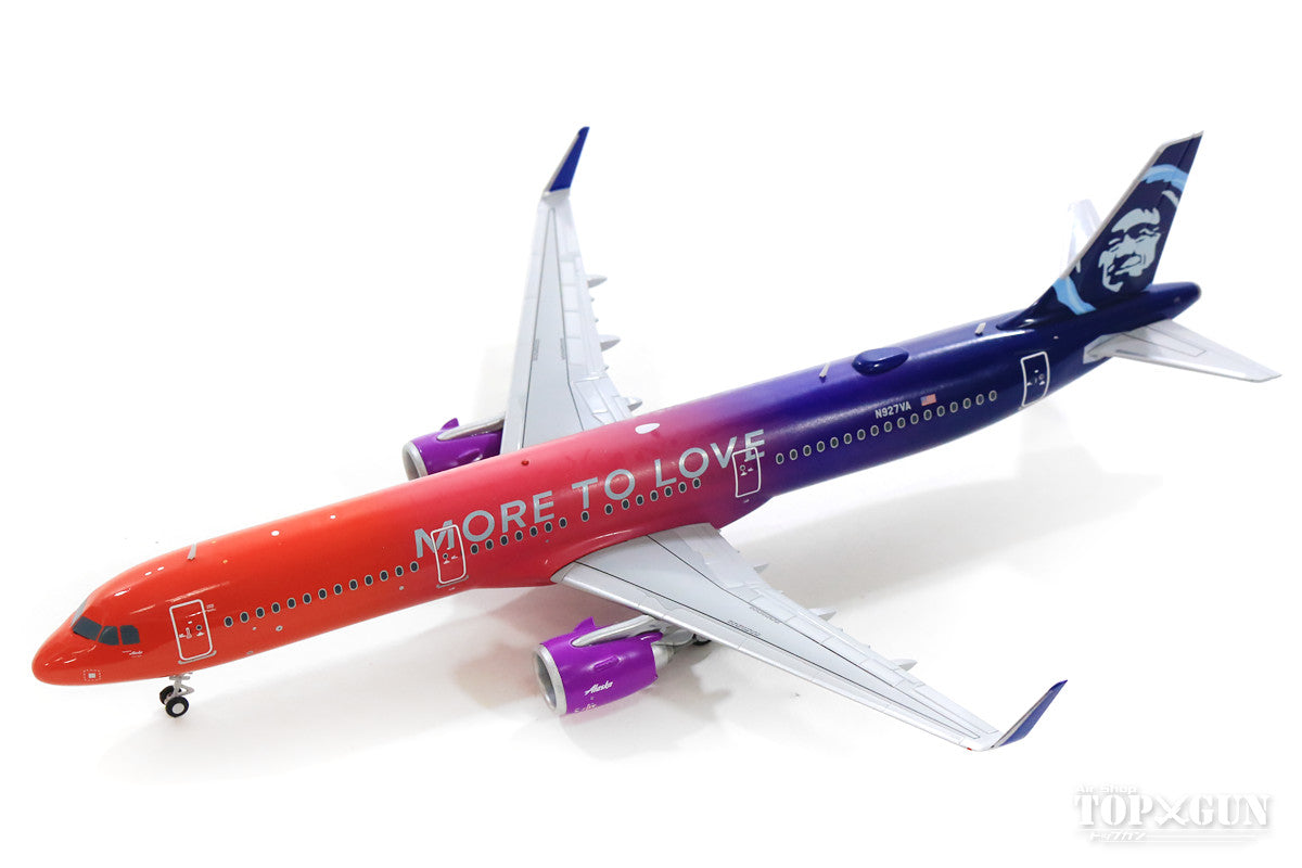 A321neo Alaska Airlines Special Paint "More to Love/Virgin America Merger" N927VA 1/200 *Made of metal [G2ASA739]