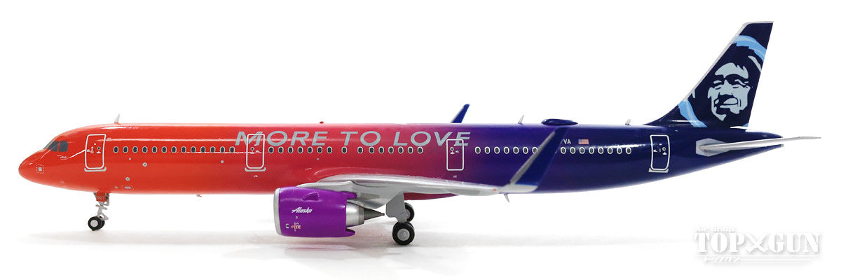 A321neo Alaska Airlines Special Paint "More to Love/Virgin America Merger" N927VA 1/200 *Made of metal [G2ASA739]