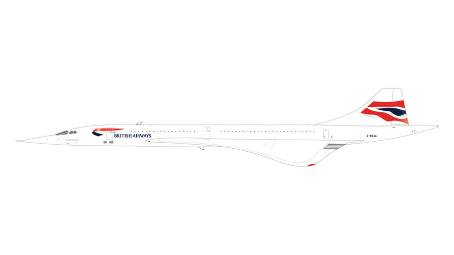 Concorde British Airways 2000s (preserved aircraft) G-BOAA 1/200 [G2BAW1069]