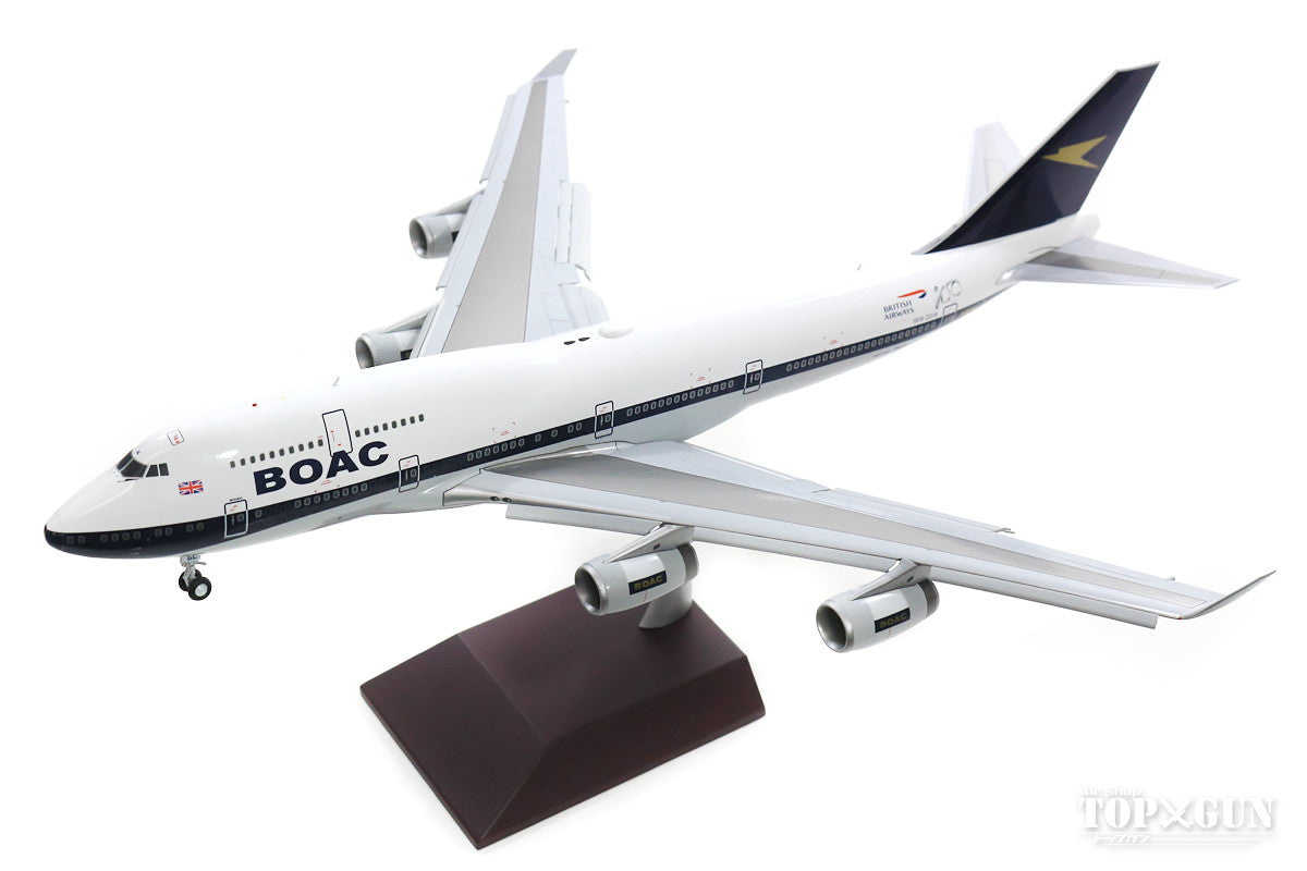 747-400 British Airways *Flaps down Special paint "BOAC Retro Revival" 2019 G-BYGC 1/200 *Made of metal [G2BAW834F]