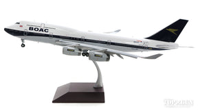 747-400 ブリティッシュエアウェイズ ※フラップダウン状態 特別塗装 「BOAC復刻レトロ」 19年 G-BYGC 1/200 ※金属製 [G2BAW834F]