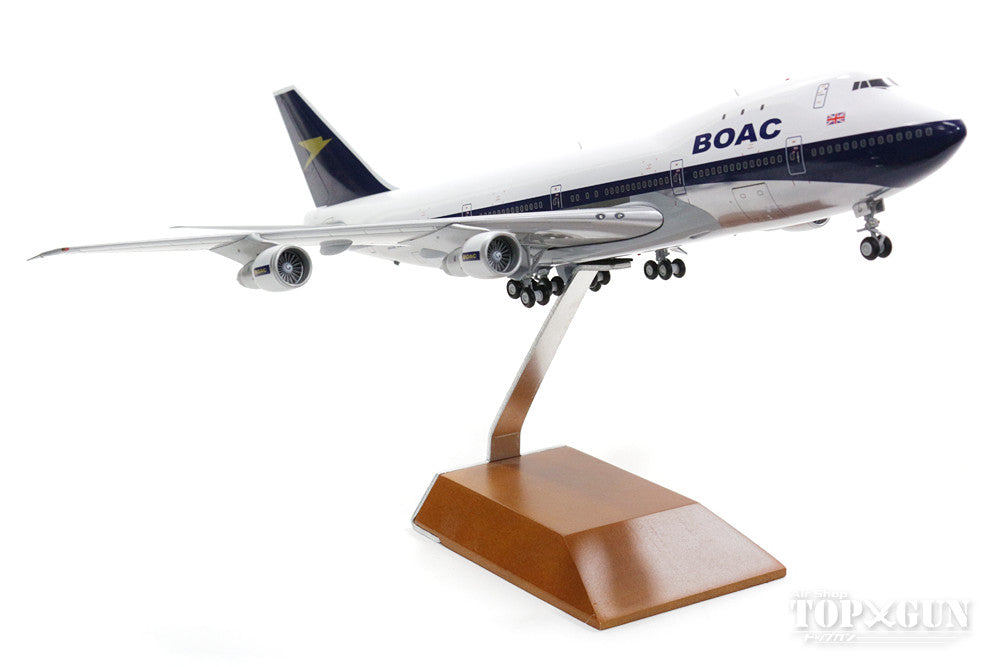 747-100 BOAC英国海外航空 70年代 ポリッシュ仕上 G-AWNF 1/200 ※金属製 [G2BOA654]
