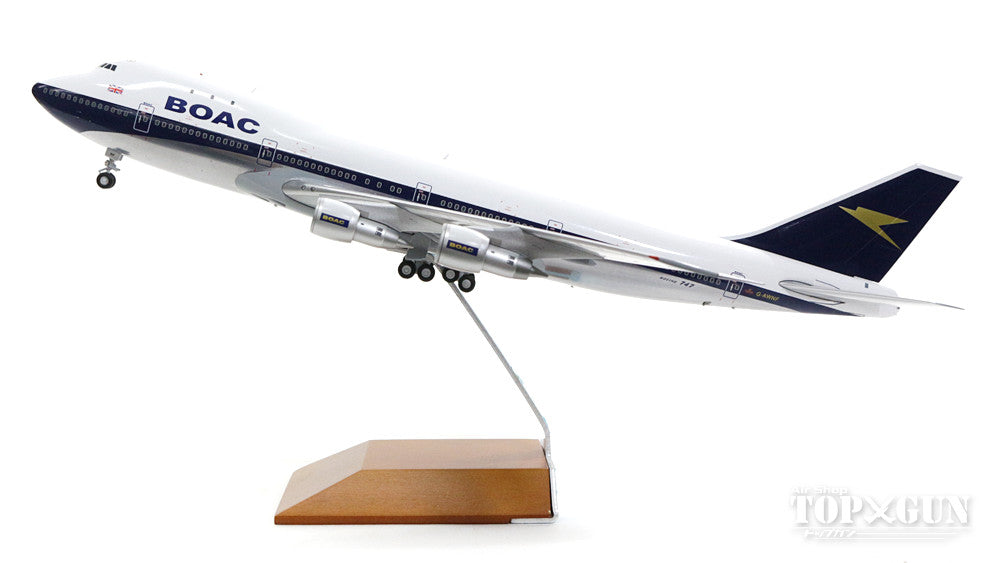 747-100 BOAC British Overseas Airways Corporation 1970s Polished finish G-AWNF 1/200 *Made of metal [G2BOA654]