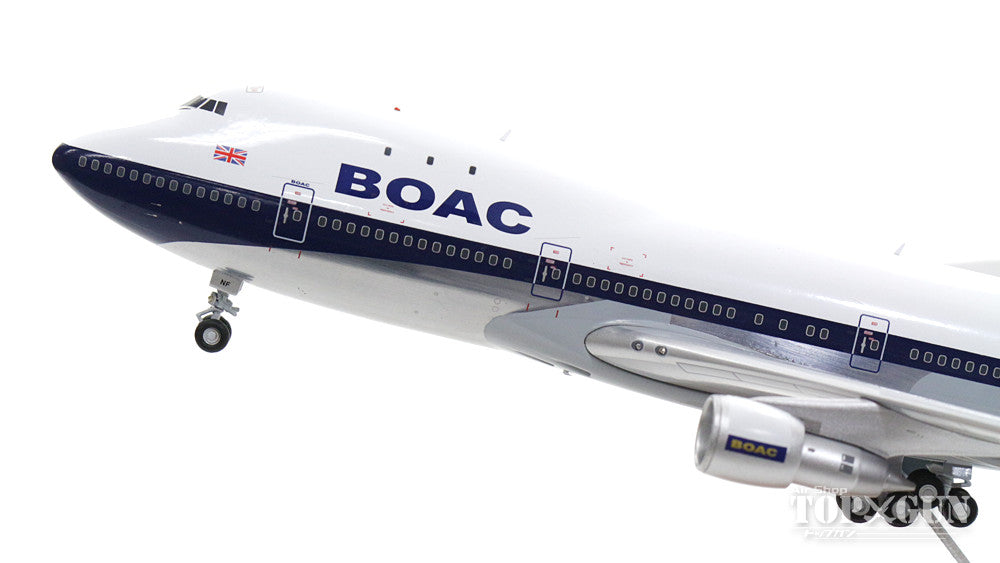 747-100 BOAC British Overseas Airways Corporation 1970s Polished finish G-AWNF 1/200 *Made of metal [G2BOA654]