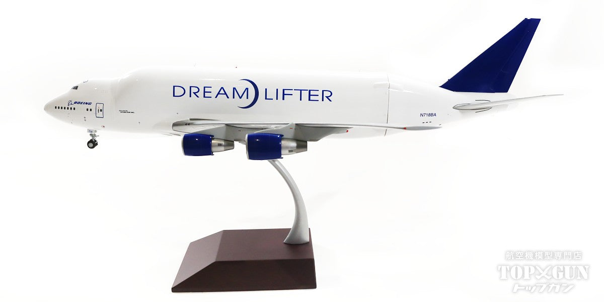 747-400LCF Dreamlifter Boeing House Colors (Atlas Air) (Cargo door can be selected to be opened or closed) N718BA 1/200 [G2BOE1003]