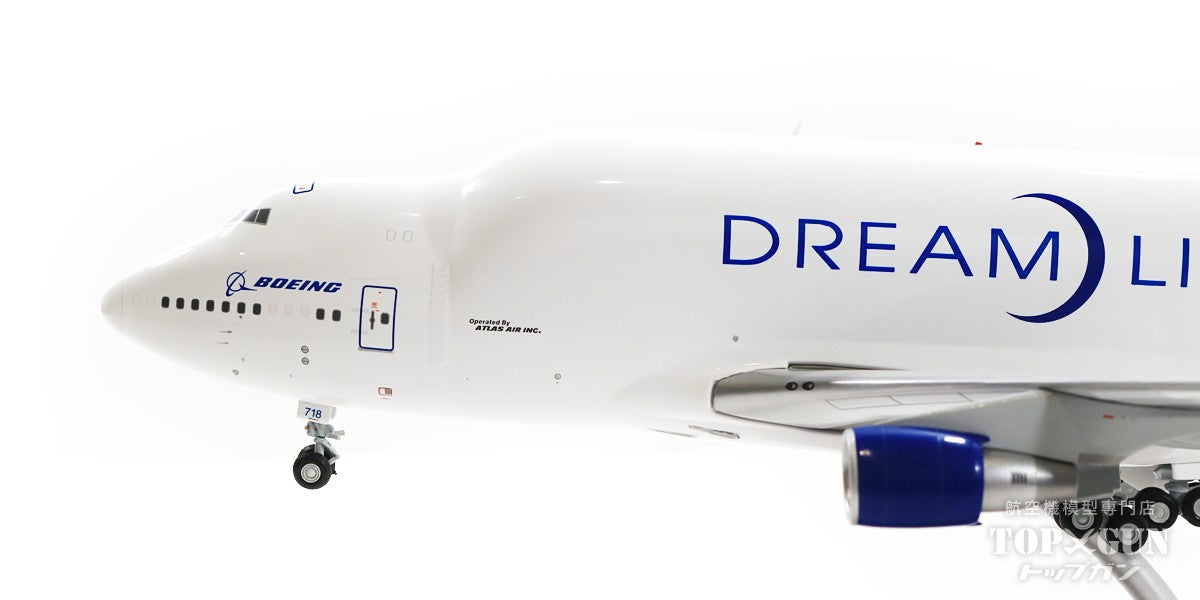 747-400LCF Dreamlifter Boeing House Colors (Atlas Air) (Cargo door can be selected to be opened or closed) N718BA 1/200 [G2BOE1003]