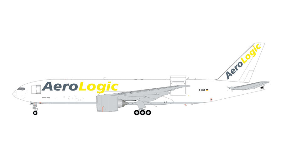 777F (777-200 Cargo) Aerologic Cargo Door Open/Close Selection D-AALD 1/200 *New Mold [G2BOX949]