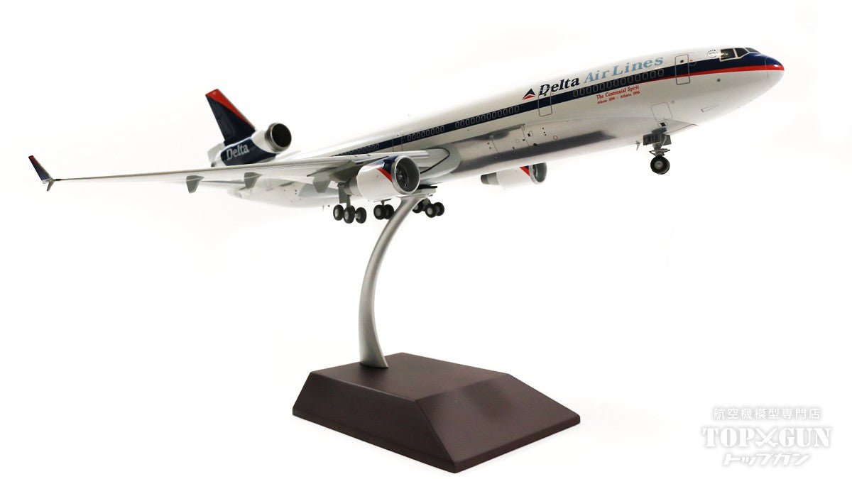 MD-11 Delta Airlines N812DE "interim" paint polished belly 1/200 [G2DAL478]