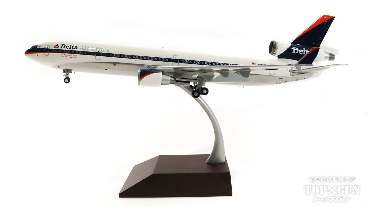 MD-11 Delta Airlines N812DE "interim" paint polished belly 1/200 [G2DAL478]