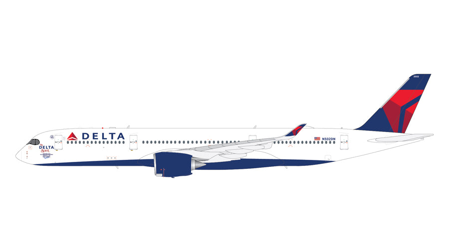 A350-900 デルタ航空 特別塗装 「The Delta Spirit」 N502DN 1/200 [G2DAL997]