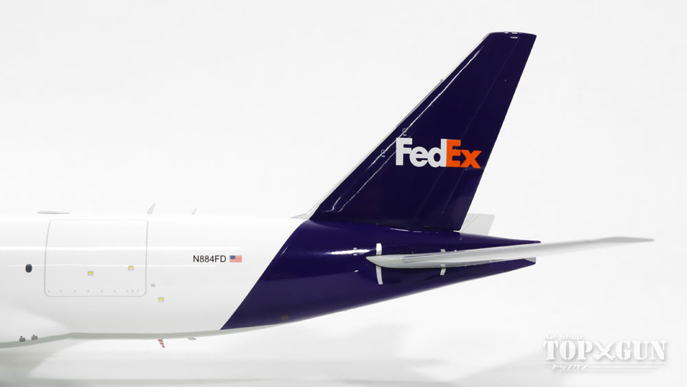 777F（货运类型） FedEx N884FD 1/200 *金属制成 [G2FDX535]