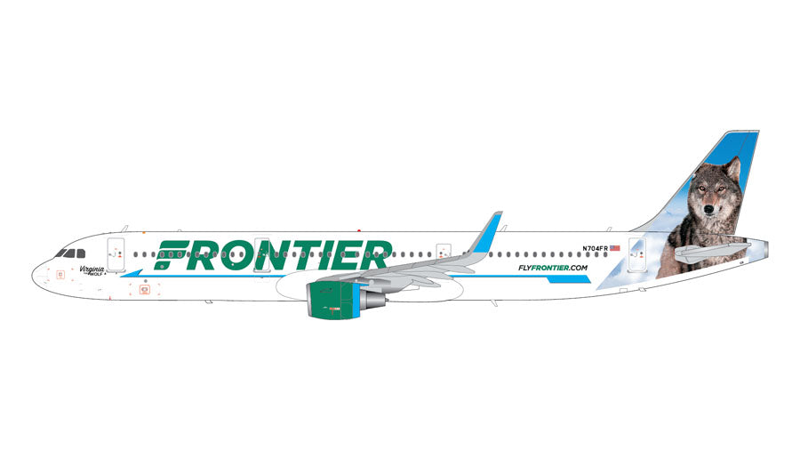 A321 Frontier Airlines N704FR "Virginia the Wolf" 1/200 [G2FFT973]